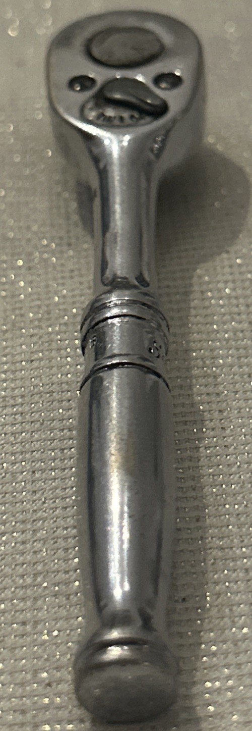 Snap-On Tools 1/4″ Drive Chrome Ratchet TM70B USA