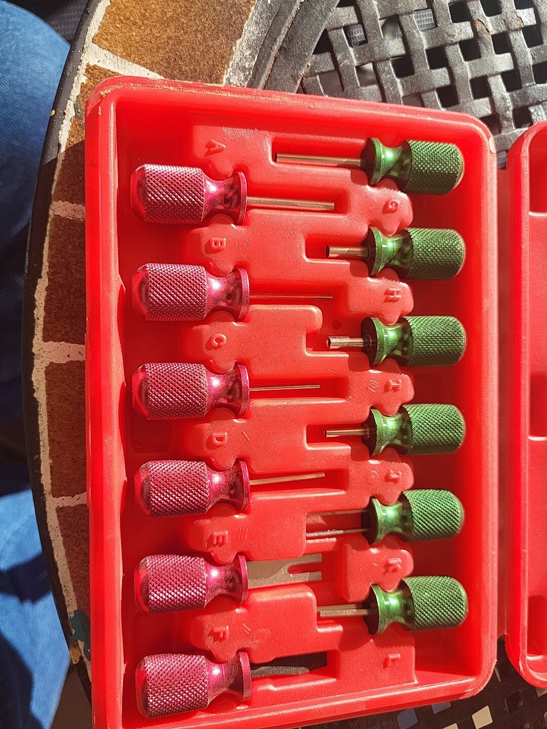 MAC Tools 12 Piece Knurled Handle Terminal Tool Set. Part #TT96030