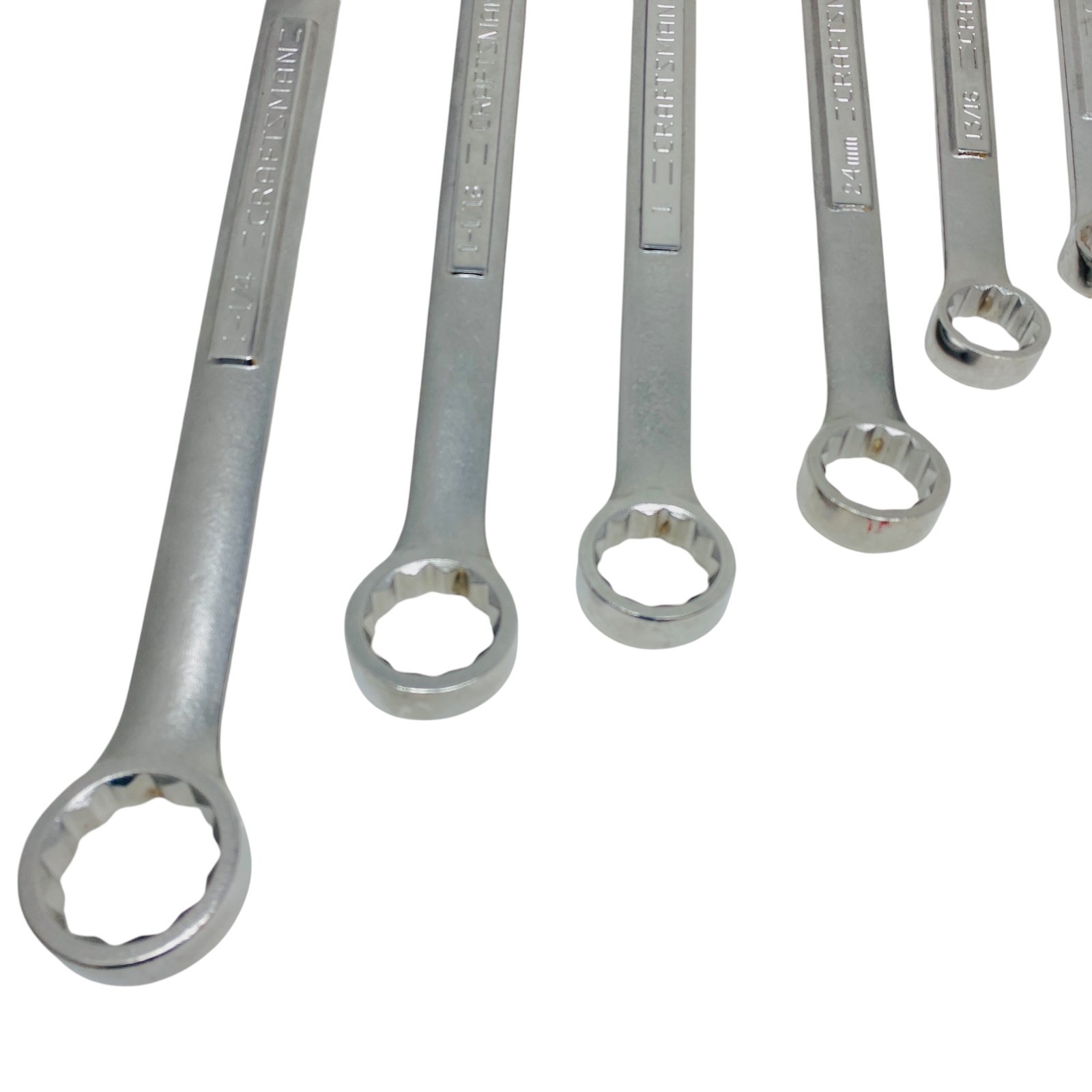 Craftsman USA Wrench Set Heavy Duty 1-1/4″ to 1/4″, Forged in USA, 13 Pcs