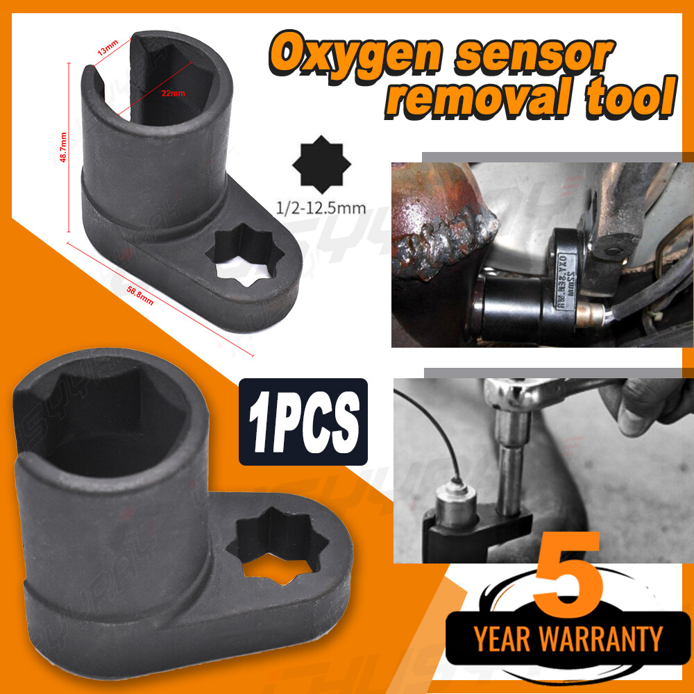 Oxygen O2 Sensor Socket Wrench Removal Tool Drive 1/2″ 7/8-Inch 22mm Offset