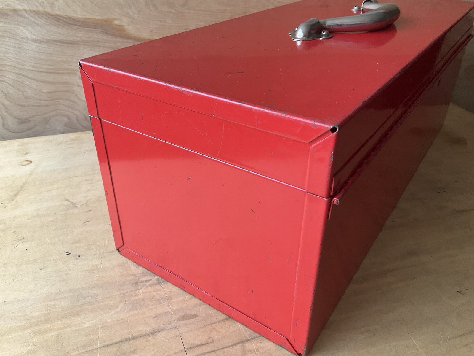 Snap On Tools KRA 24 C Red Carry Tool Box USA Made Hard Case Storage Organizer