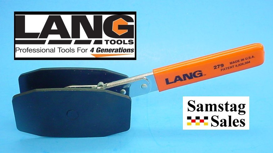 LANG Tools 279 Ratcheting Brake Caliper Reset Press Made in USA