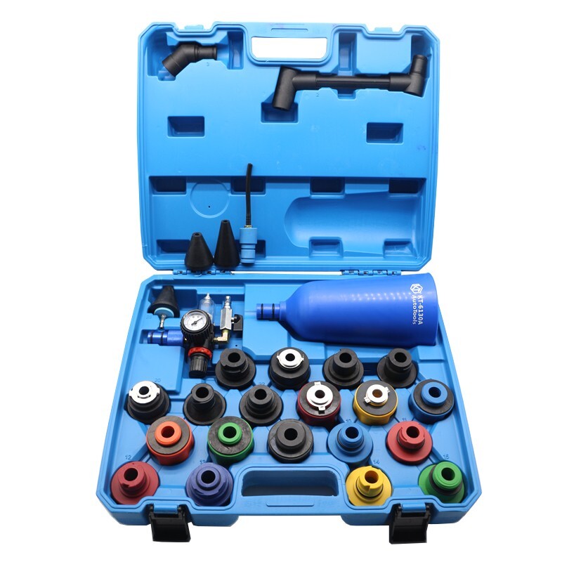 26PCS Oil Funnel Adaptor Set,Car Truck Engine Oil Filler Filling Tool No-Spill