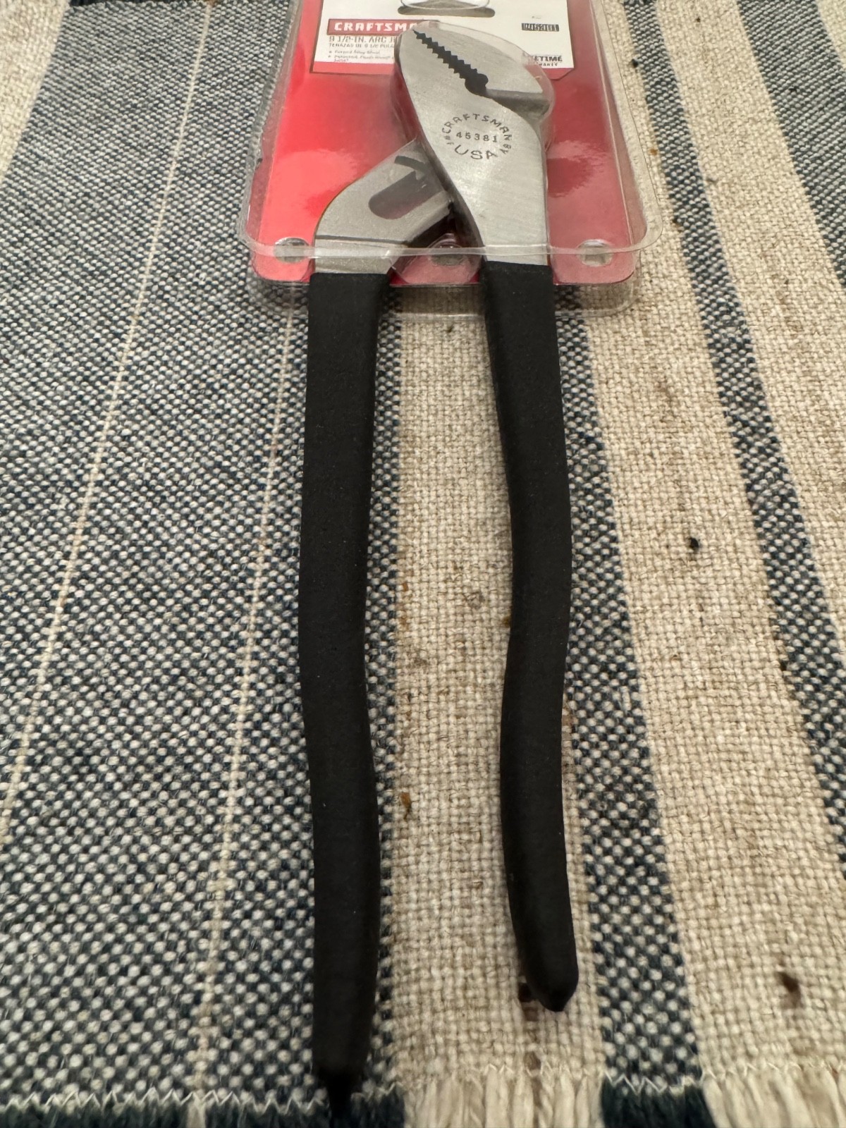 Craftsman 9-45381 9.5” Arc Joint Slip Joint Pliers USA NOS Vintage