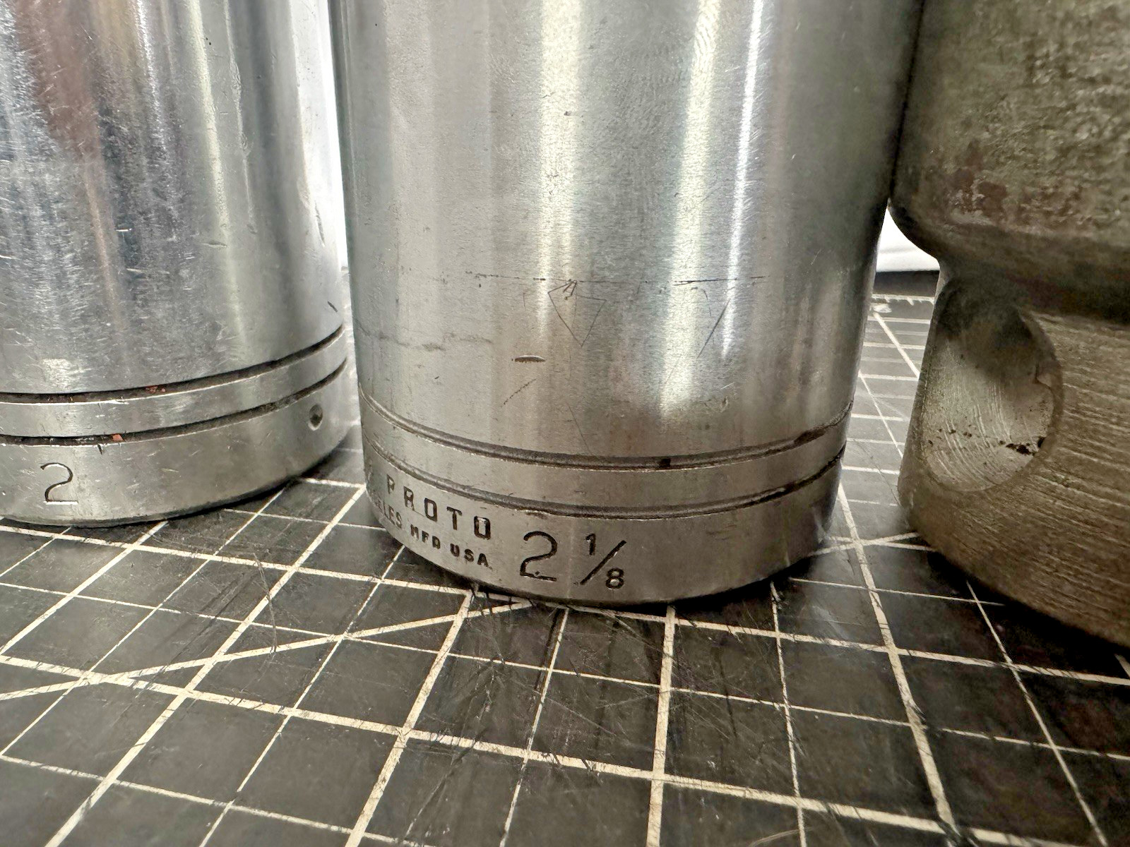 Vintage Proto / Plomb 23pc 3/4” Drive Socket Set w/ Case #5695 – 1940s-50s USA