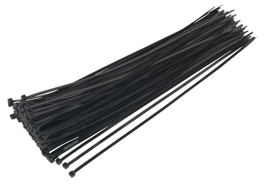 Sealey CT38048P100 Cable Tie 380 x 4.4mm Black Pack of 100