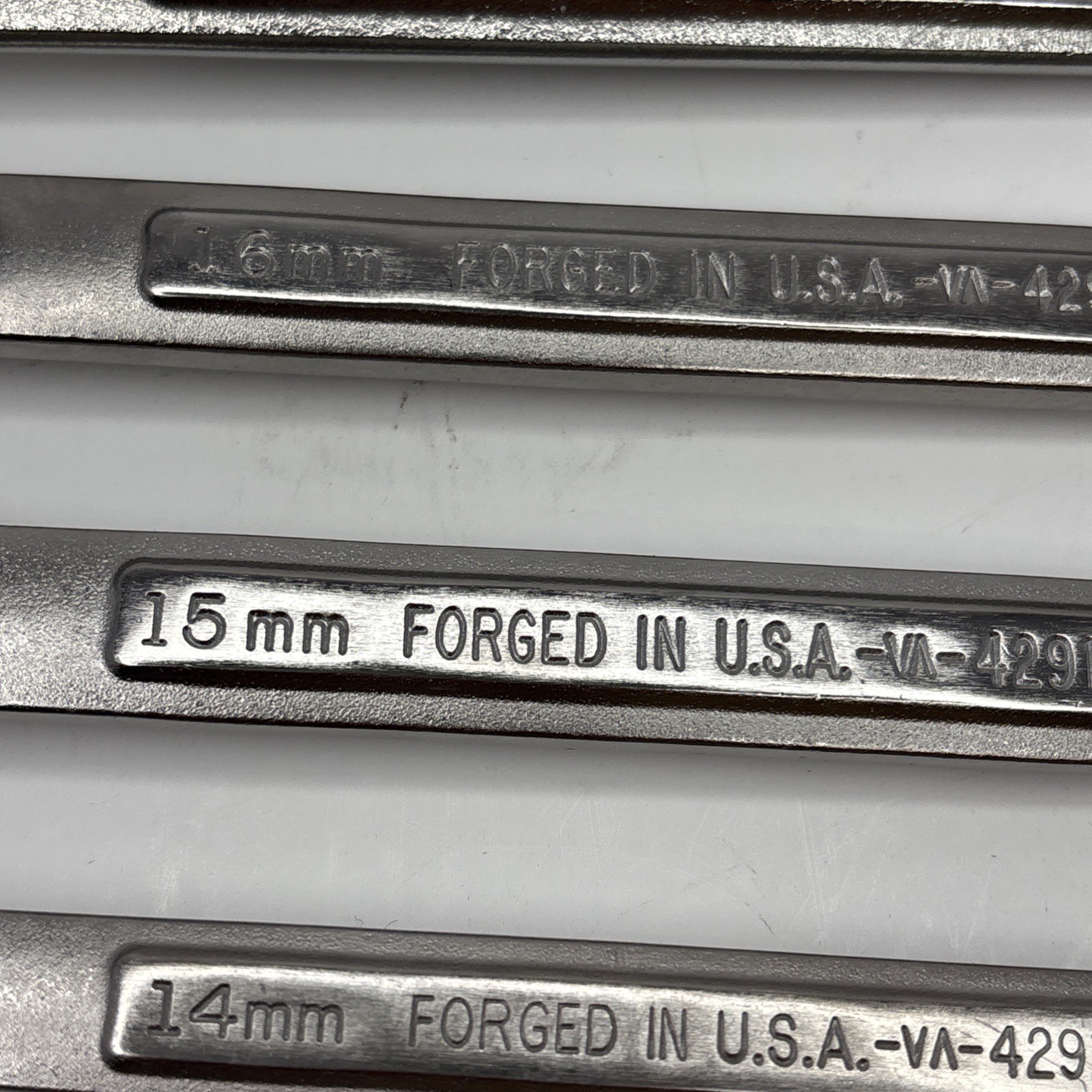 CRAFTSMAN 14 Pc Combination Wrench Lot Metric 12pt V Series USA 6mm-19mm