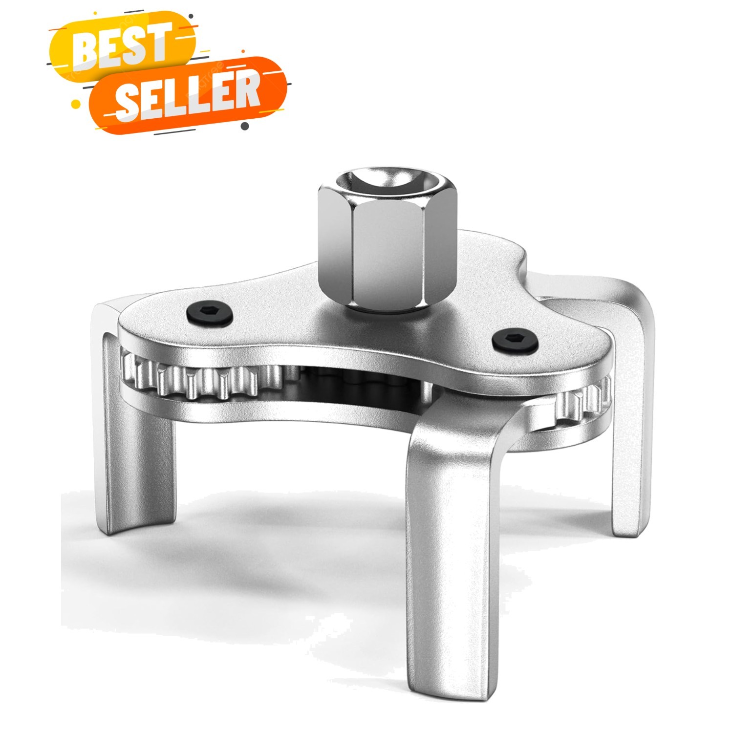 Universal Oil Filter Wrench Adjustable, from 2-1/2 inch to 4.5 inch 3 Jaw Oil…