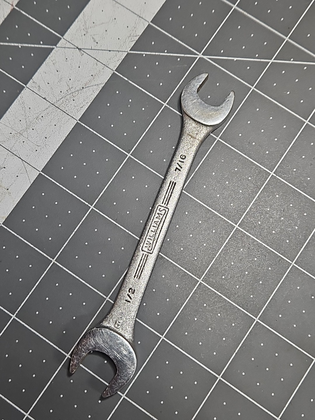 Williams 1725 1 /2” 7/16″ SUPERRENCH Combination Wrench, 12 Point GUC Ht1