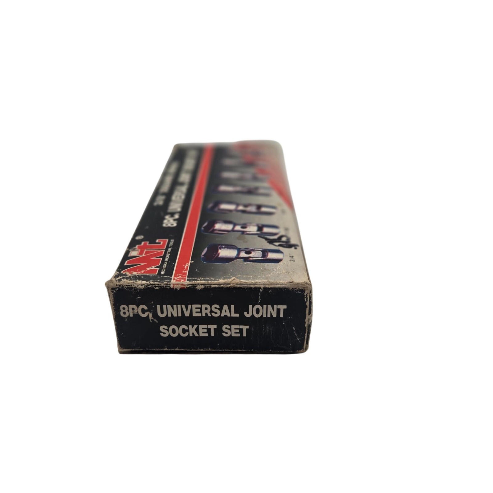 MIT 3/8 Square Drive 8pc Universal Joint Socket Set 3/8in To 3/4in