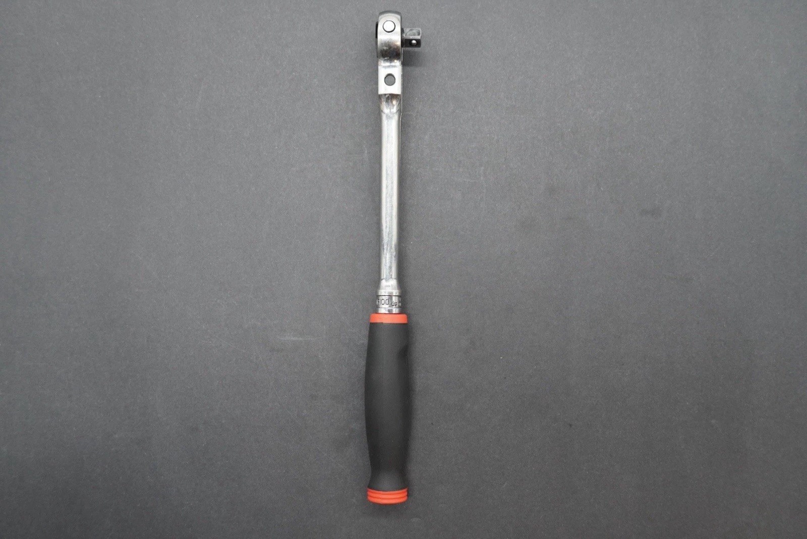 Snap On Ratchet 3/8” Drive Round Head Swivel Soft Grip Handle ( Red ) FHNF100