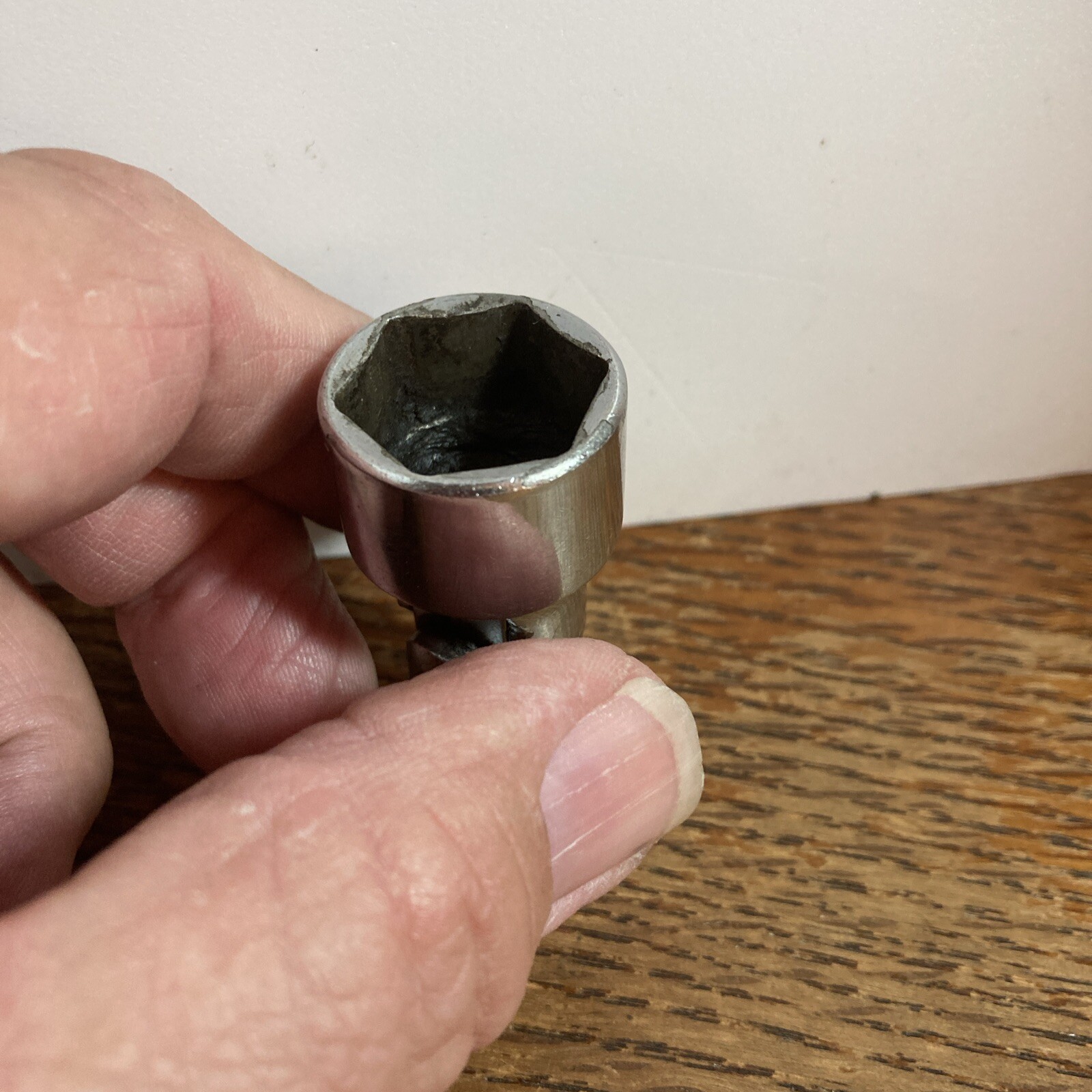 Snap On Tools FS24 3/8 Drive 3/4 Chrome Swivel 6 Point Socket