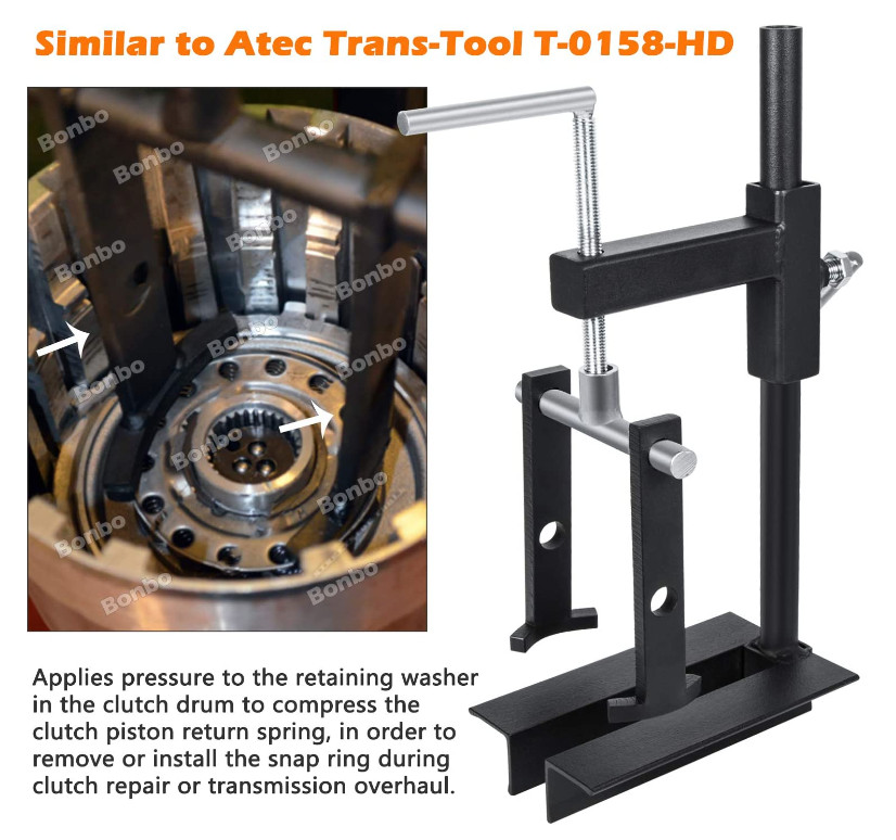 Universal Clutch Drum Spring Compressor Transmission Tool Adjustable Heavy Duty