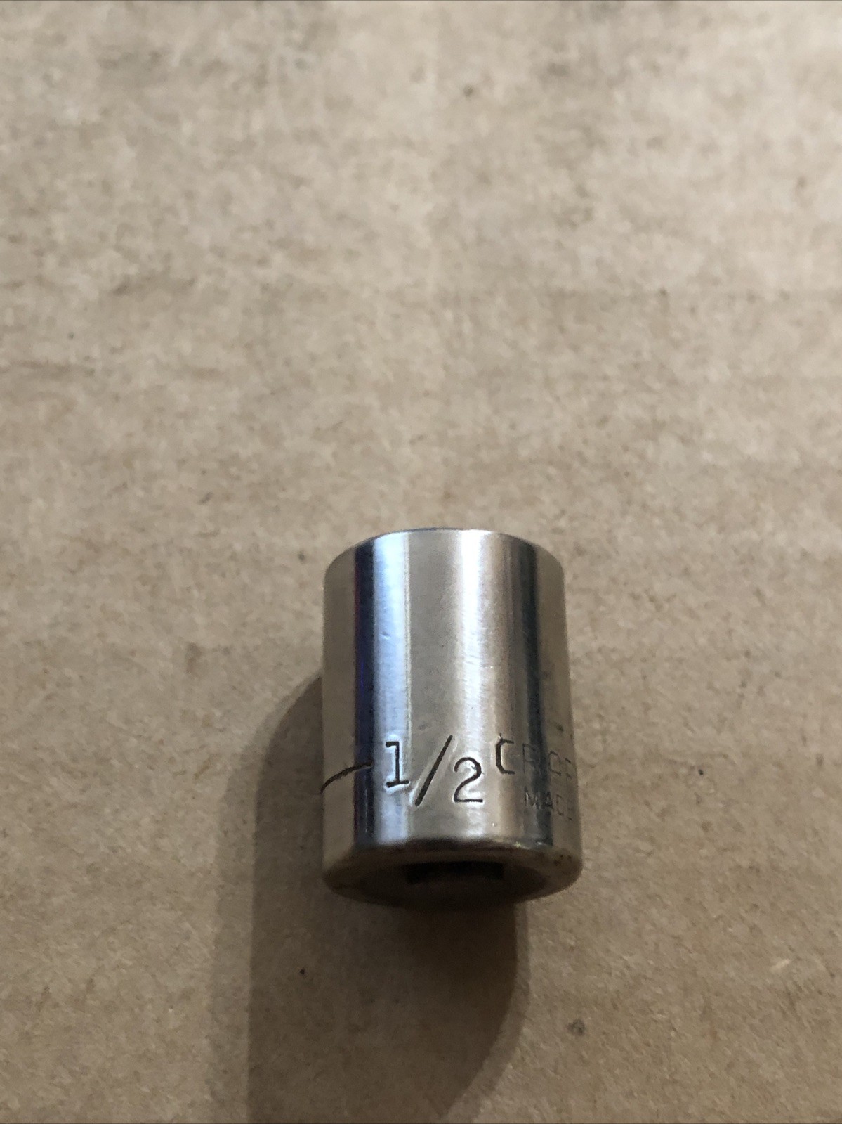 Craftsman USA 1/2″ 6 Point 1/4″ Drive Shallow Socket 43499 Inverted G