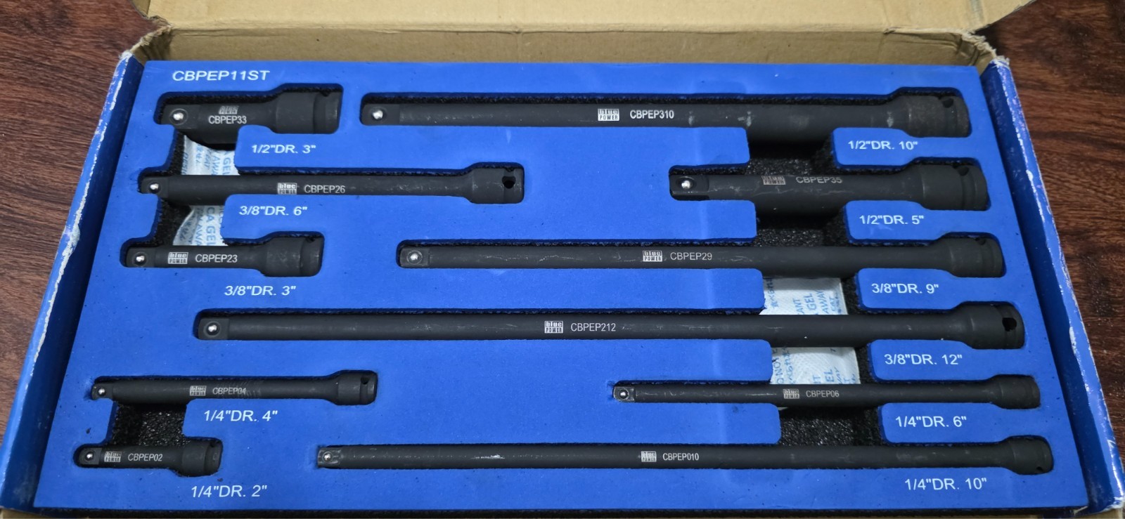 Cornwell 11pc impact extension set cbpep11st