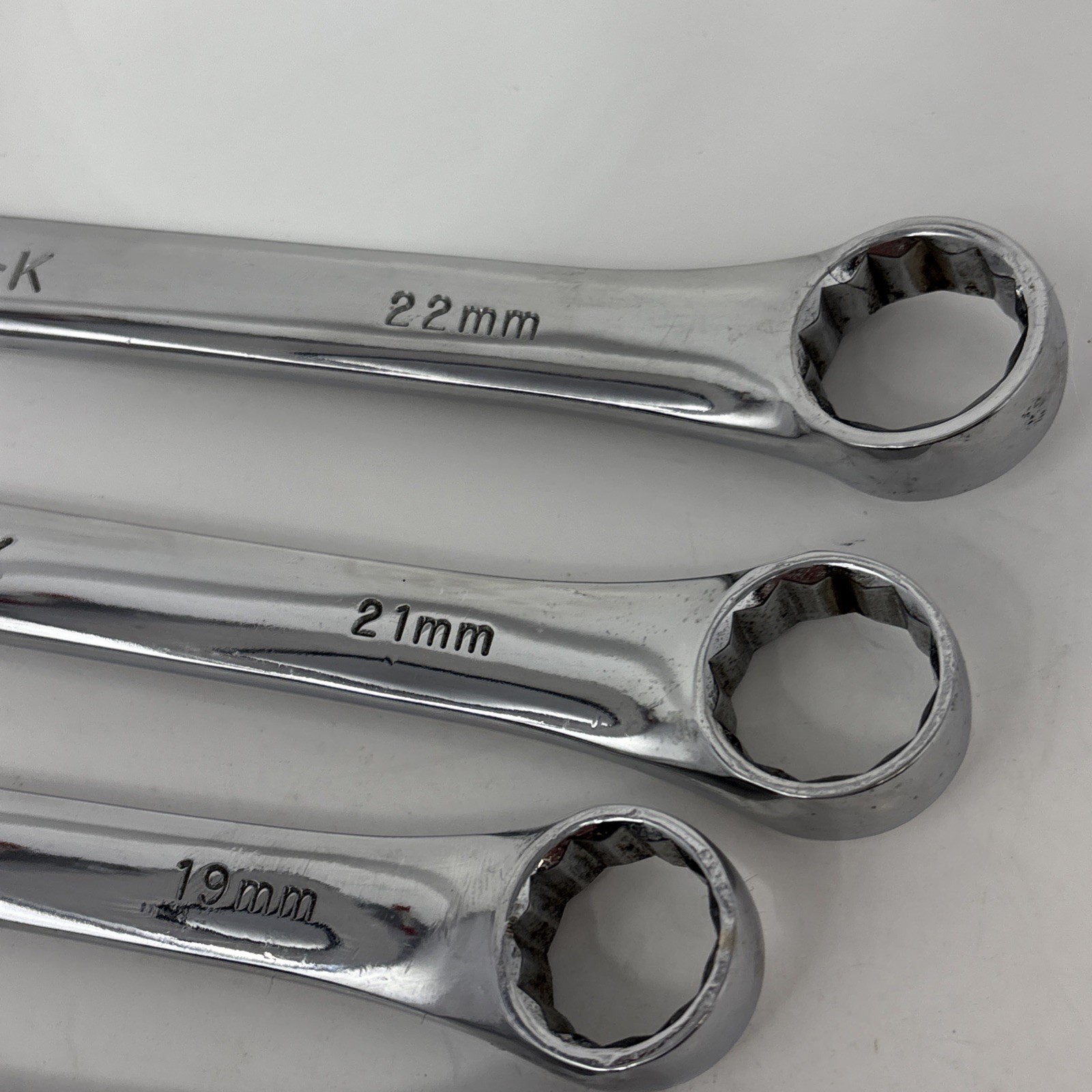 SK S-K Tools 14 Pcs Metric Combo Wrench Set SuperKrome Polished 7MM to 22MM READ