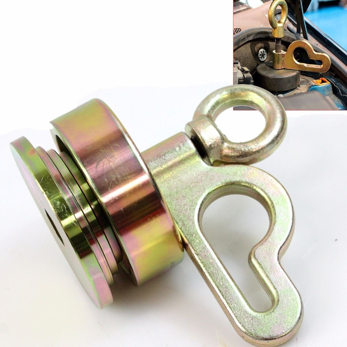 Auto Body Strut Puller Straightener Bolt-less Absorber 2 Ton Straight Pulling
