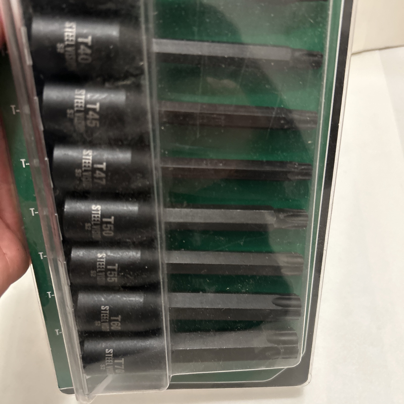Steel Vision 58122 8pc Star Bit Socket Set 1/2″ Drive, T30-T70