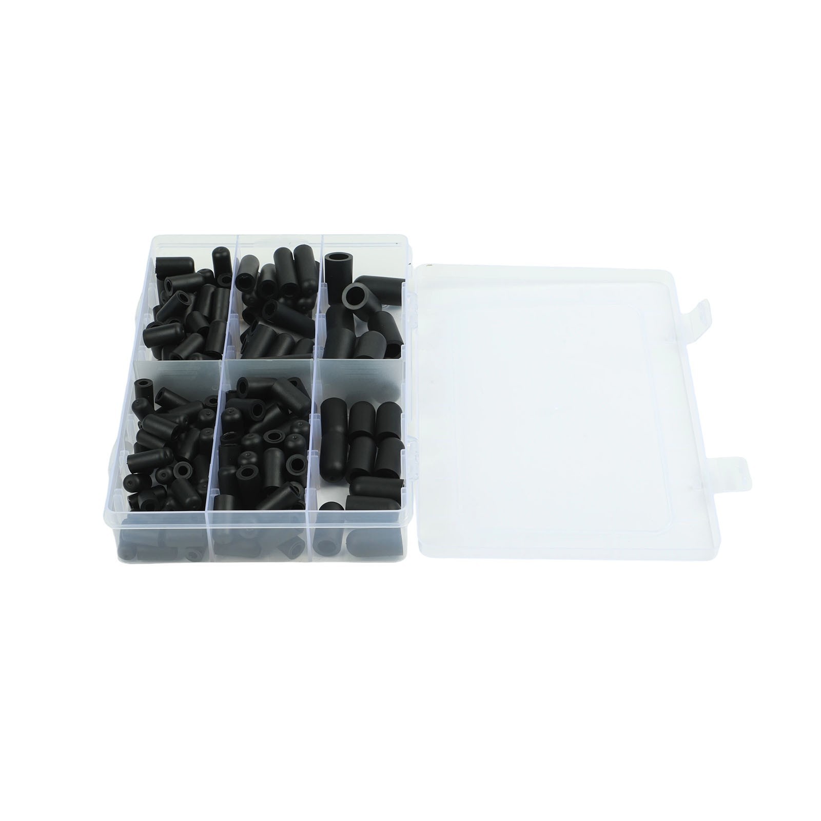 160 PCS Carburetor Vacuum Dust Cover Set Rubber Intake Covers Multiple Sizes