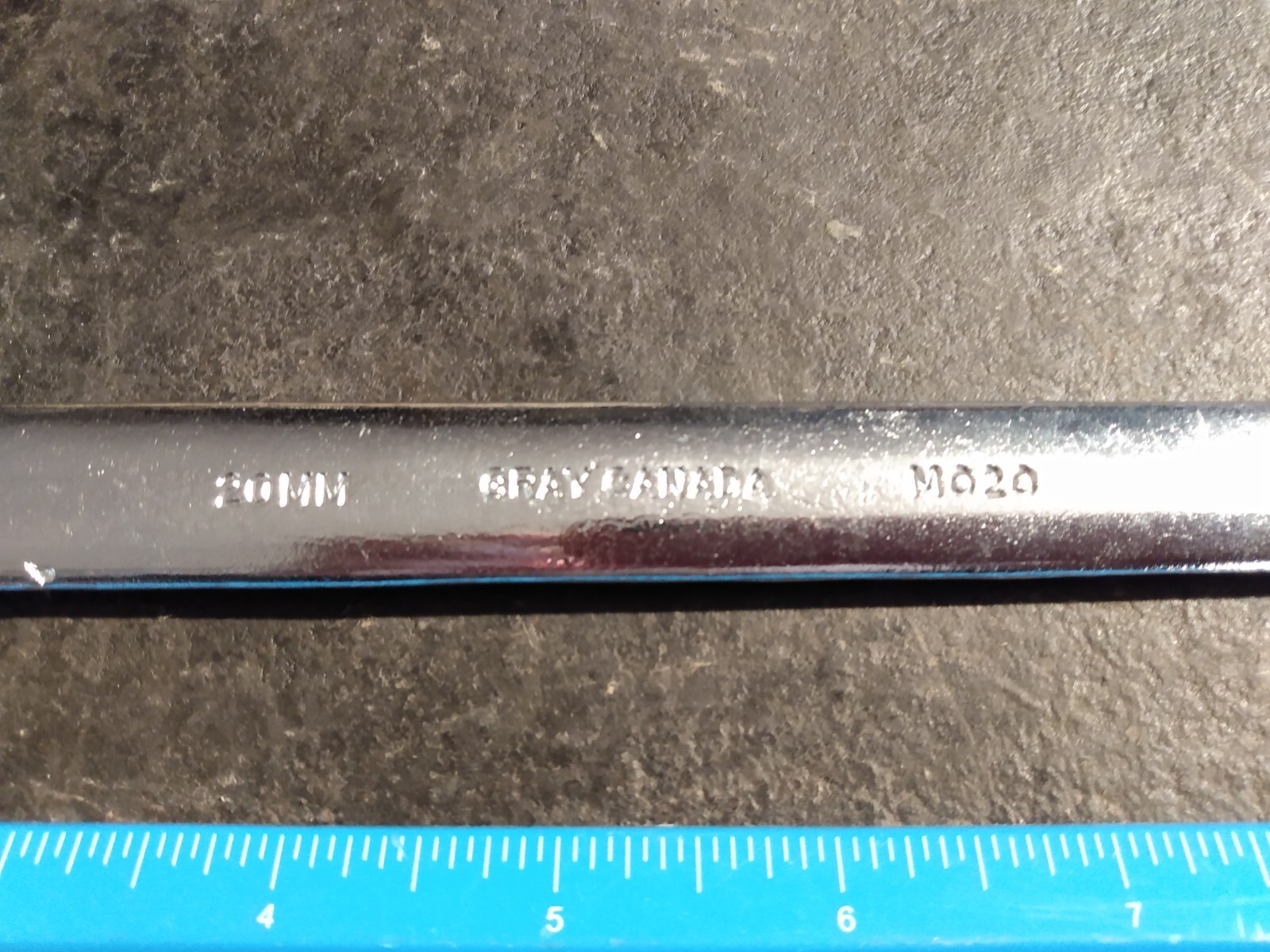 GRAY TOOLS 20mm Combination Wrench M020, New Old Stock, Canada