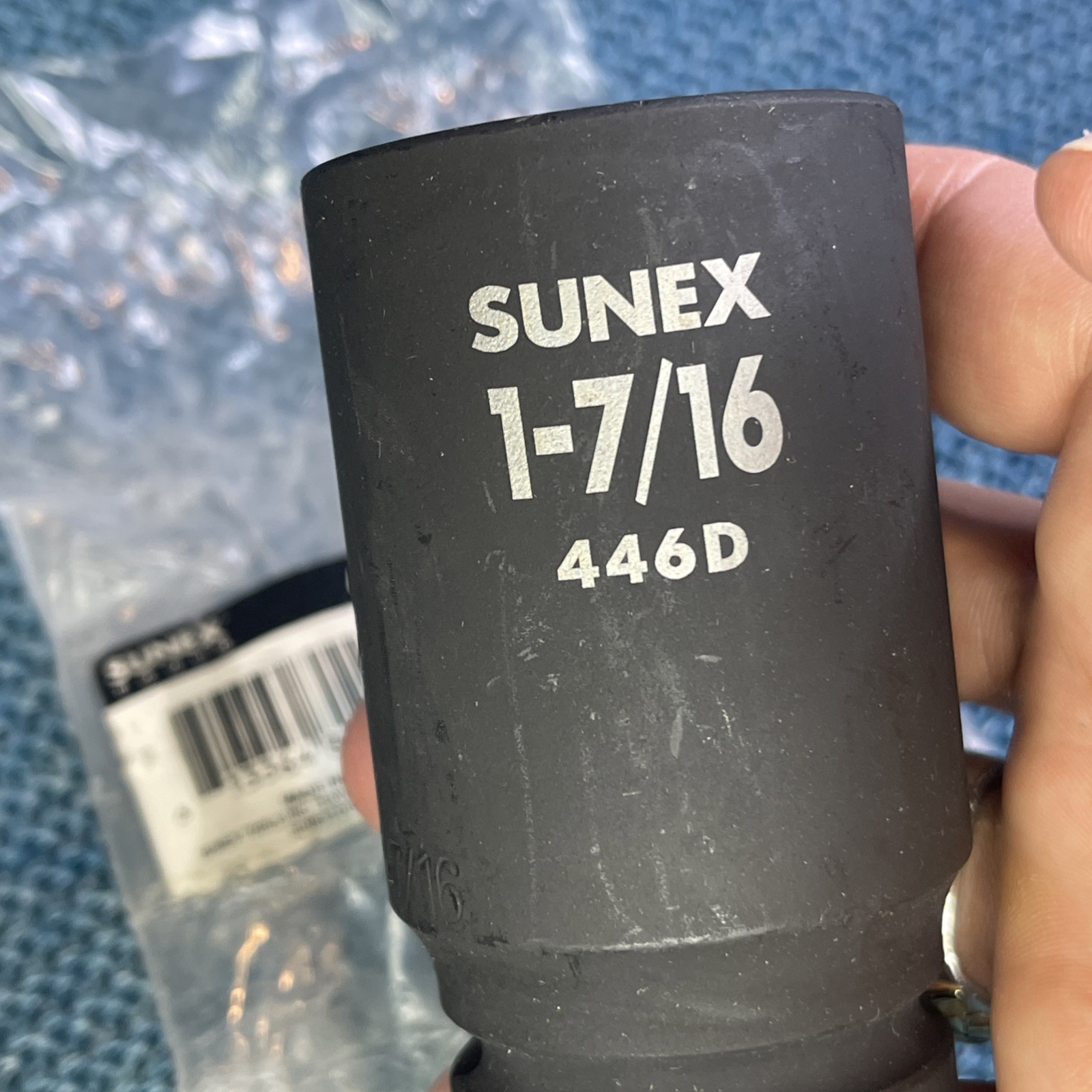 Sunex 446D 1-7/16″ 3/4″ Drive 6 Point Deep Impact Socket Standard Tools SAE