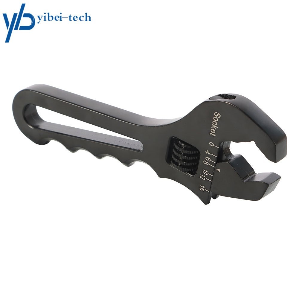 3AN-16AN Adjustable An Fitting Wrench Aluminum For An Hose Adapters Ends Spanner