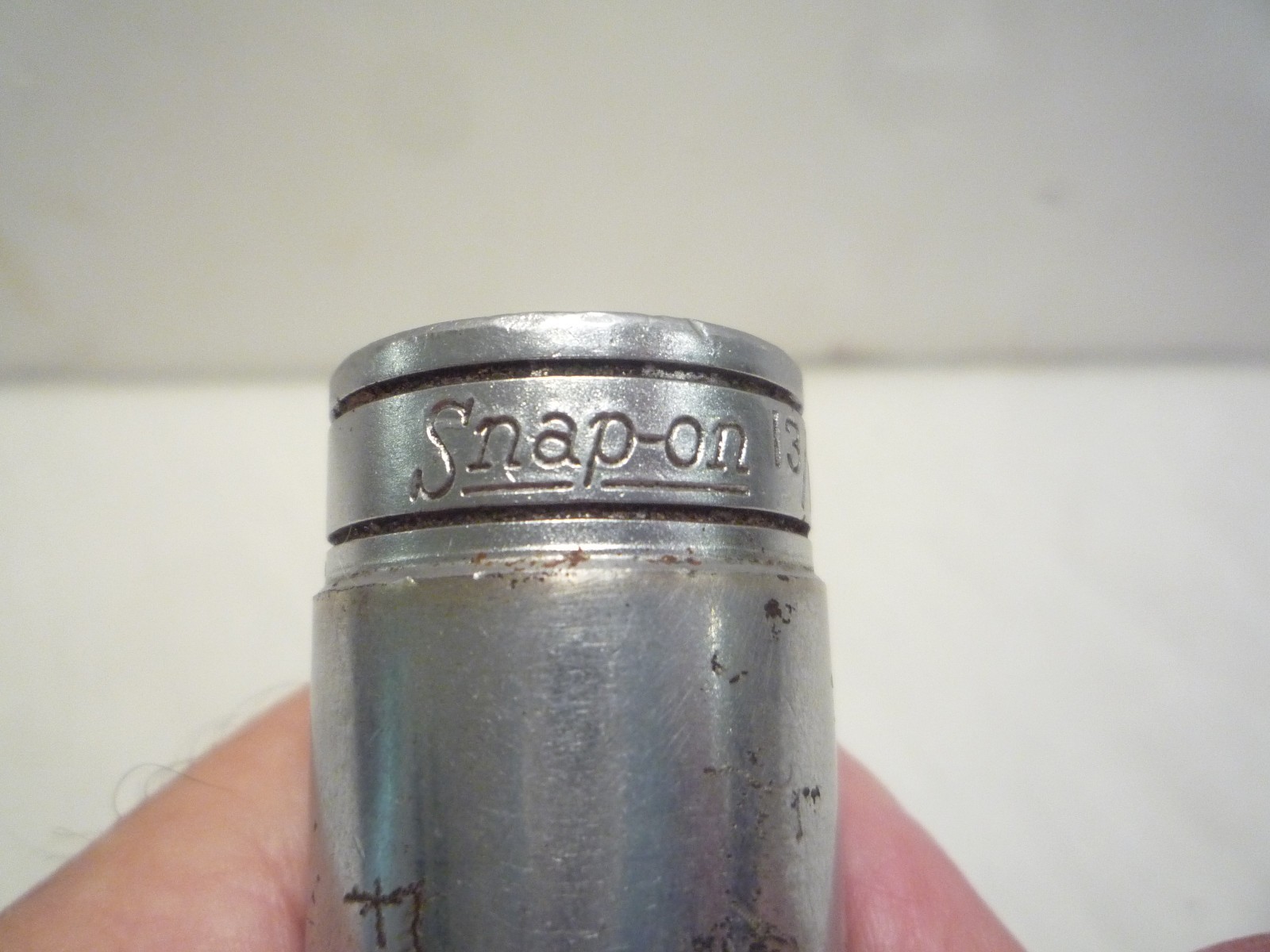 Snap-on Tools 13/16″ SAE Deep Socket SFS261 USA 3/8″ Drive 6-Point