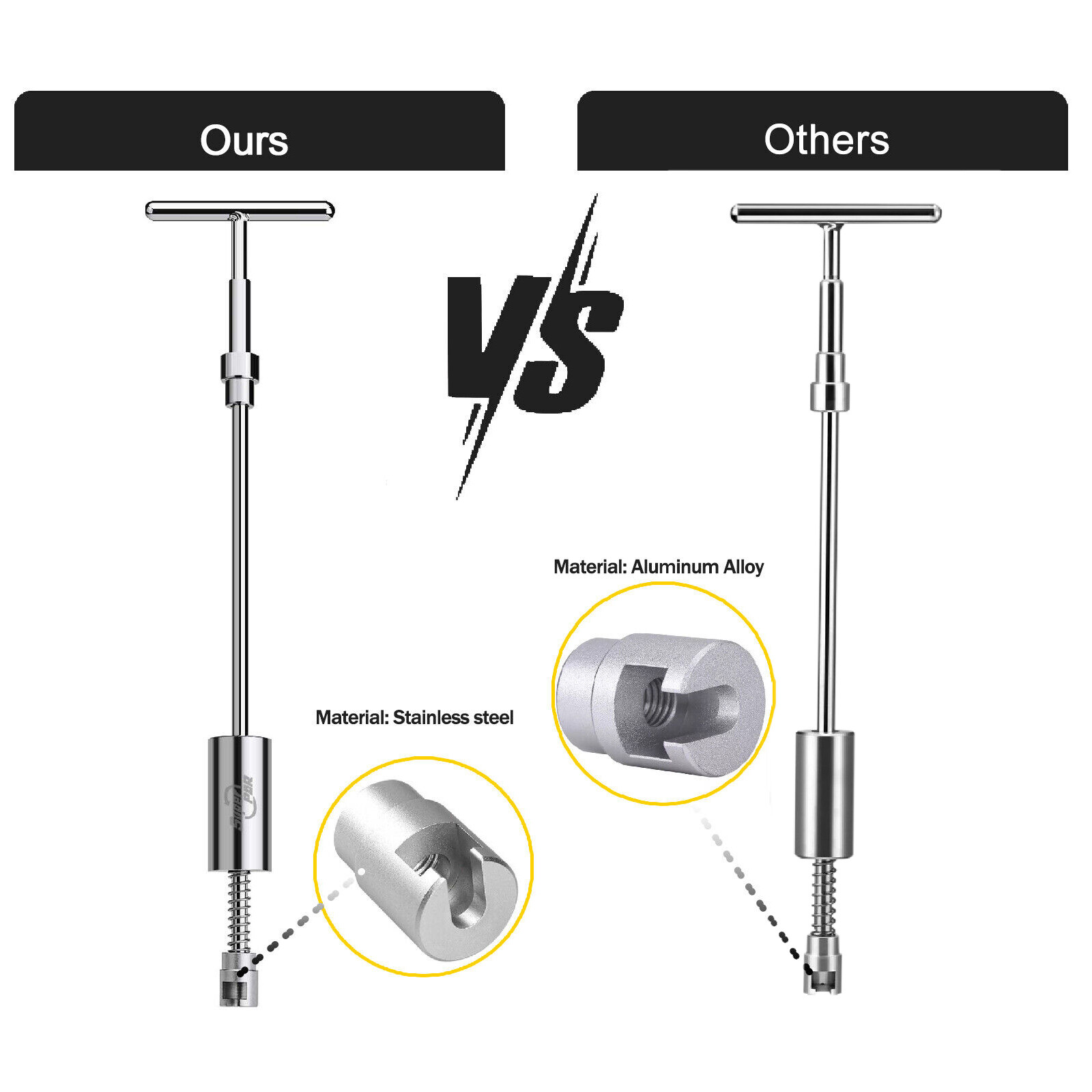 109× US PDR Tools Paintless Dent Repair Push Rods Hail Puller Lifter Hammer Tail