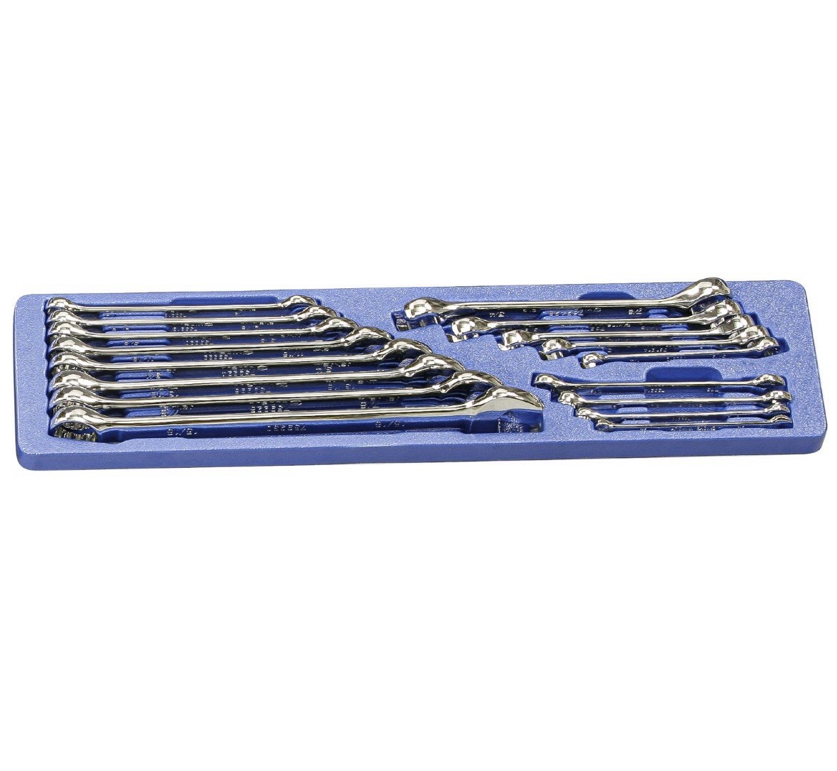 Genius Tools 17 Piece SAE Combination Wrench Set Chrome – TS-7517 New