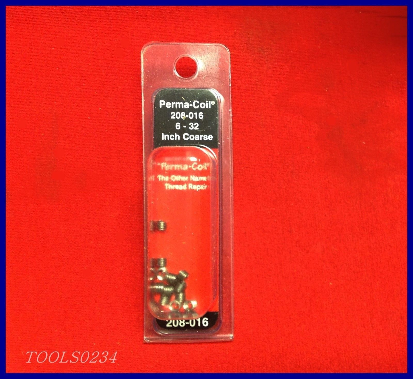 6-32 Screw Thread Repair Inserts Pack of 12 Perma Coil 208-016 USA fits HELI
