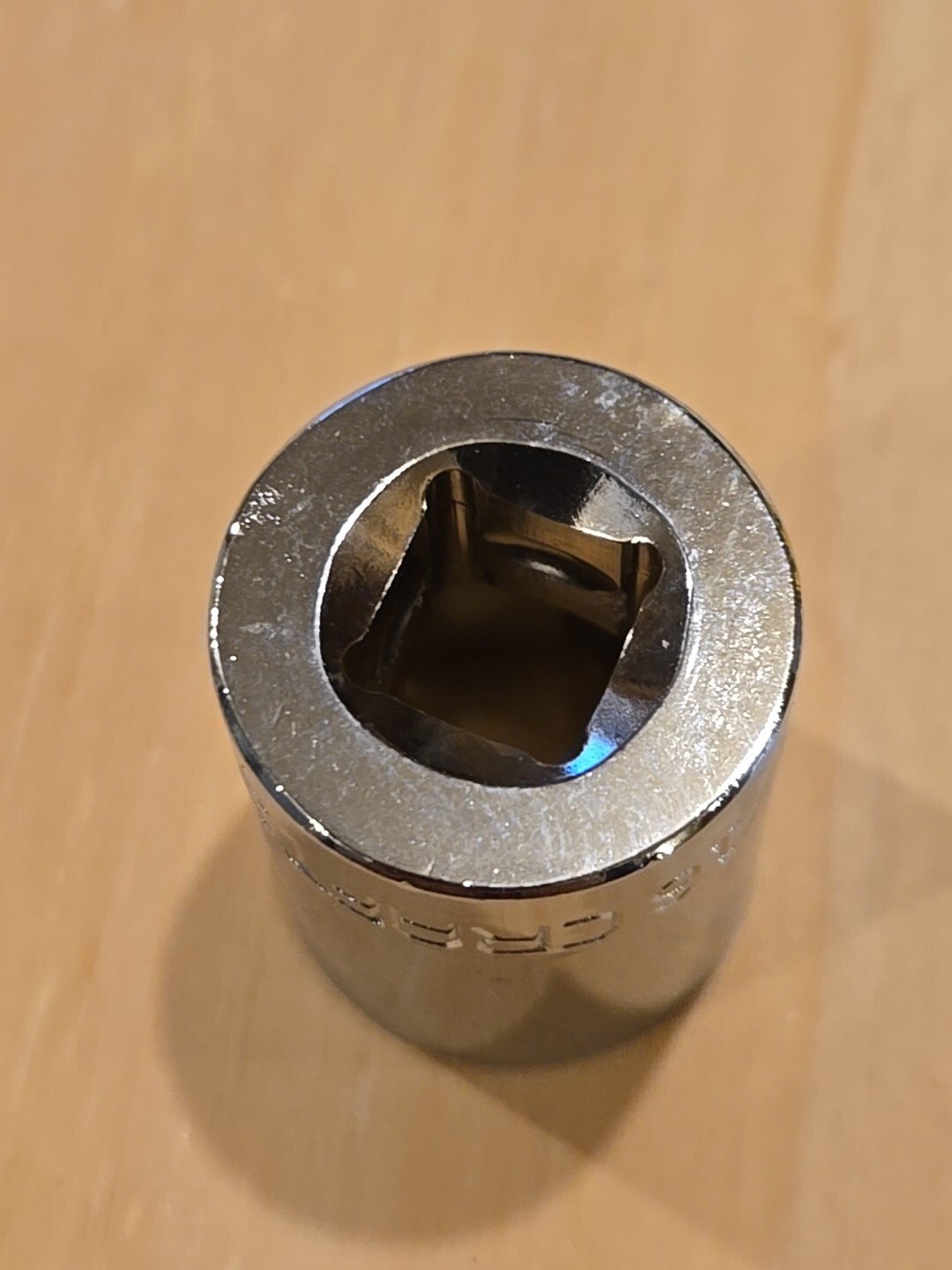 Craftsman 11/16″ 6 Point 3/8″ Drive Shallow Polished Chrome Socket 43006 Z-AL