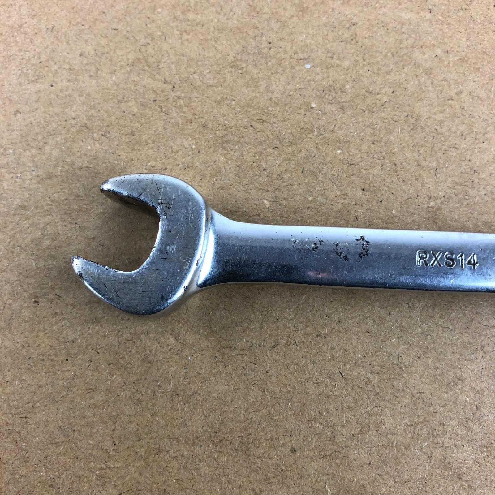 Snap-on Tools RXS14 7/16″ Flare Nut Line Wrench/Open End Combination 6 Point SAE