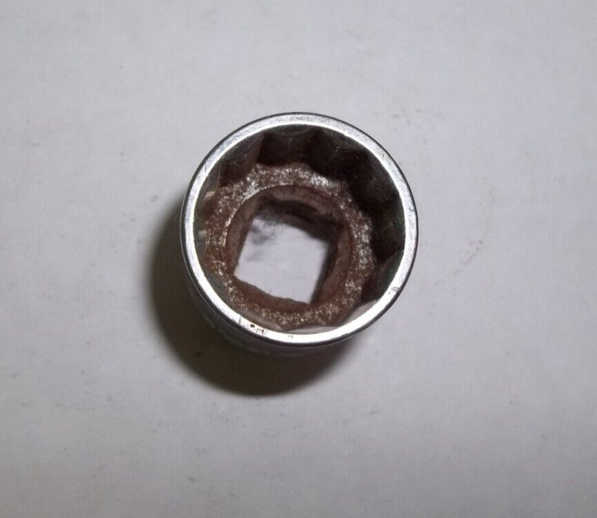 Craftsman V-44307 17mm 12 Pt. 3/8″ Drive Shallow Chrome Socket