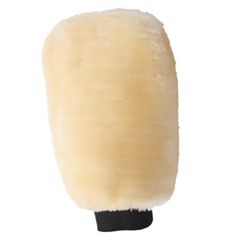 Absorbent Double Sided Car Wash Mitt Soft Texture for Safe Cleaning