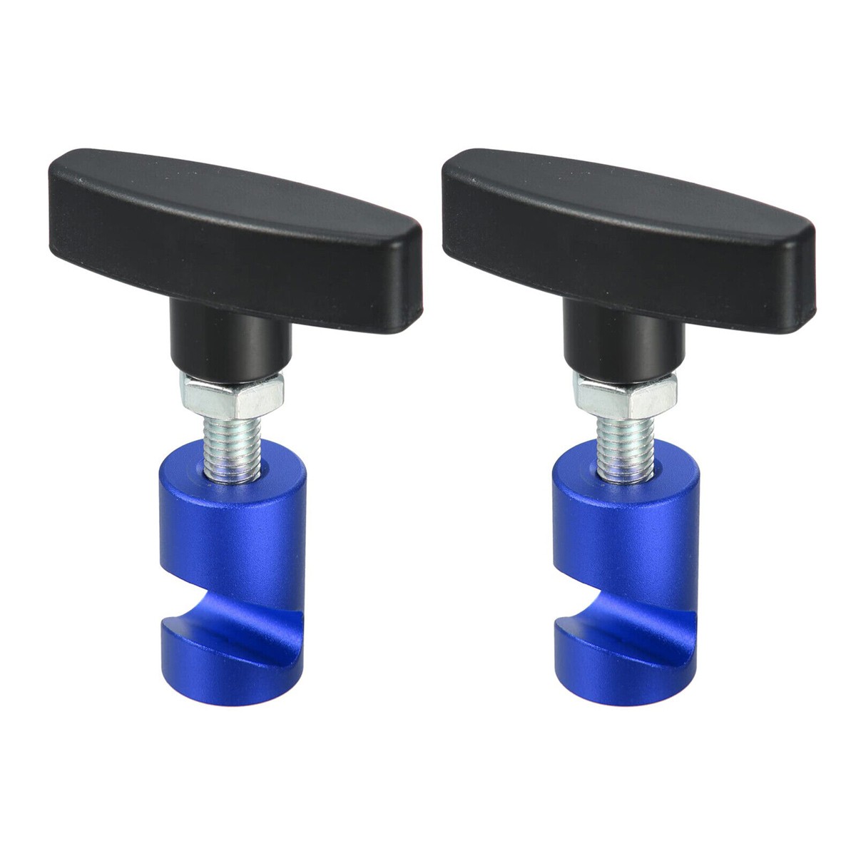2PCS Automotive Hood Lift Rod Support Clamp Prop Strut Stopper Repair Fixed Tool