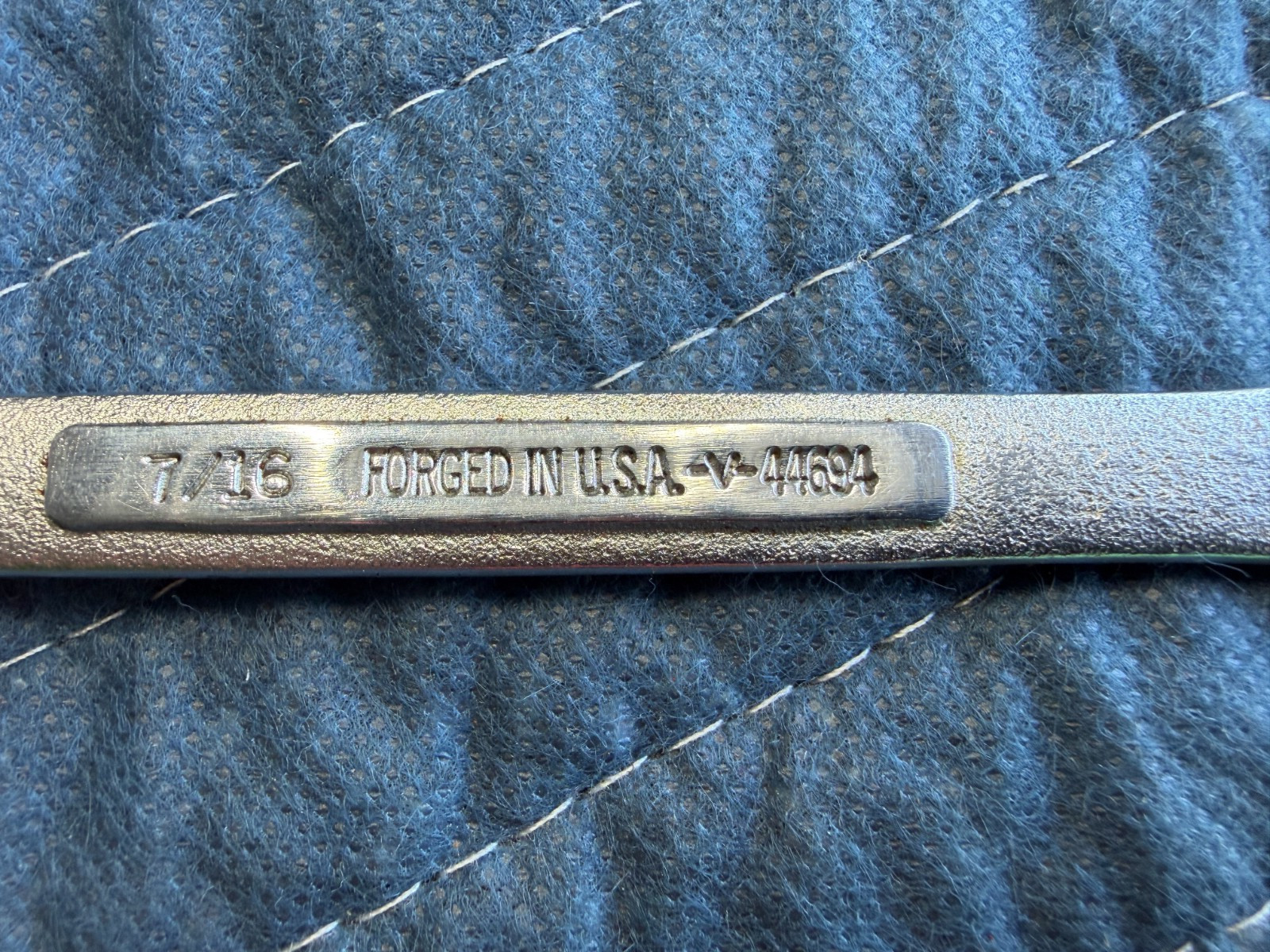 Craftsman 7/16″ SAE Combination Wrench 44694 -V- USA see pictures