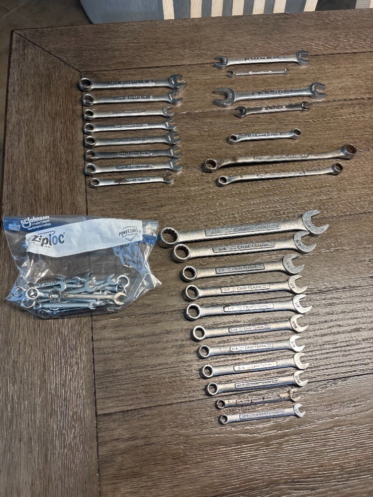 Craftsman Made In USA Wrenches – Standard and Metric – Buy More & Save!