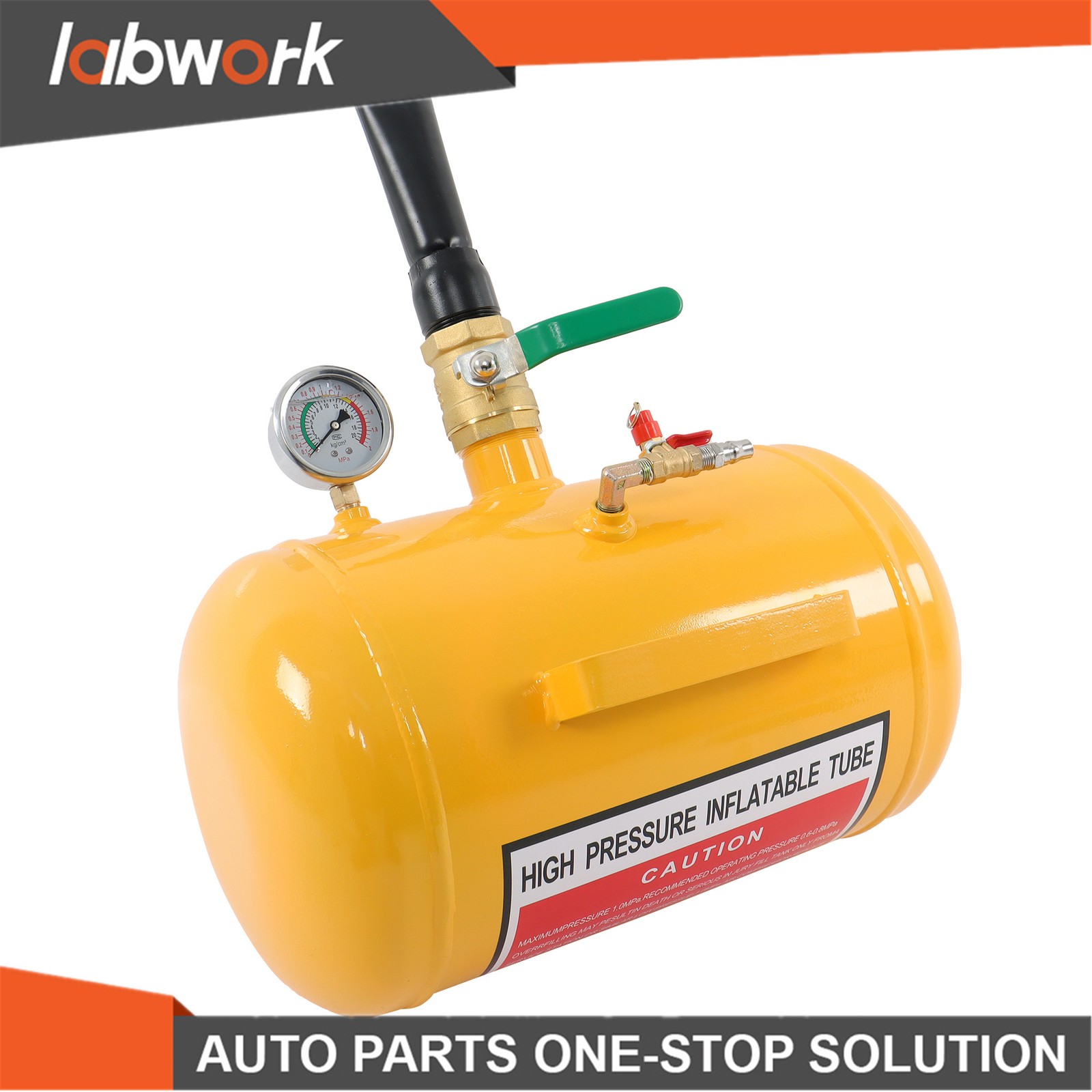 Labwork 5 Gallon Heavy Duty Air Tire Bead Seater Blaster Seating Tool 145 psi