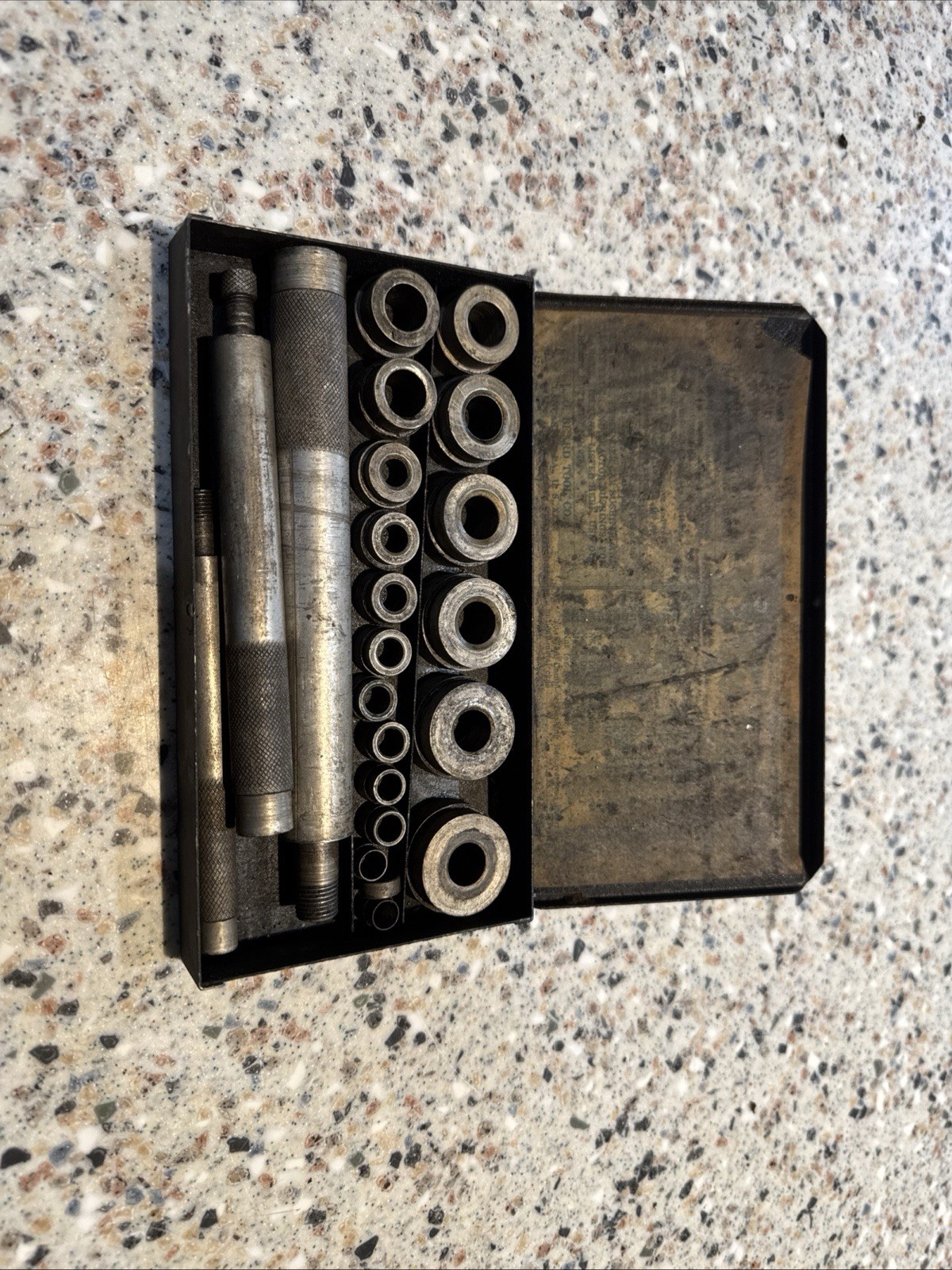 Vintage L.O Beard Tools USA Vintage Standard Bushing Driver Set
