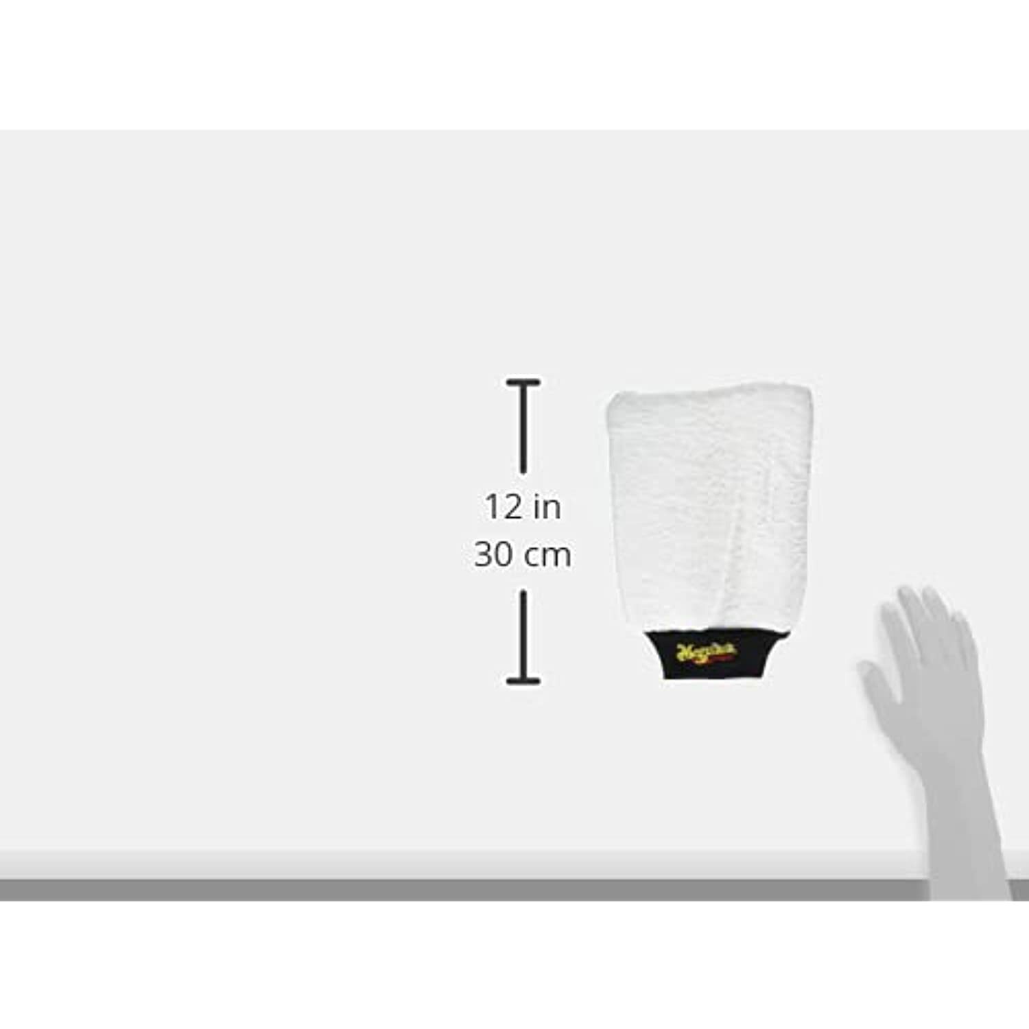 Meguiar’s X3002 Microfiber Wash Mitt – Super-Thick Reusable Wash Mitt for