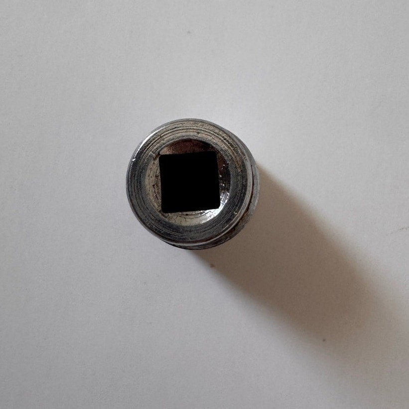 Vtg Snap On Tools TM412 3/8″ Drive Double Square 8pt Socket