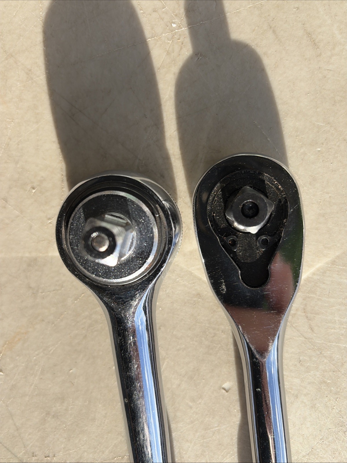 Lot Of 2 Husky 3/8 Ratchet 22202 & A4 Quick Release Ratchets