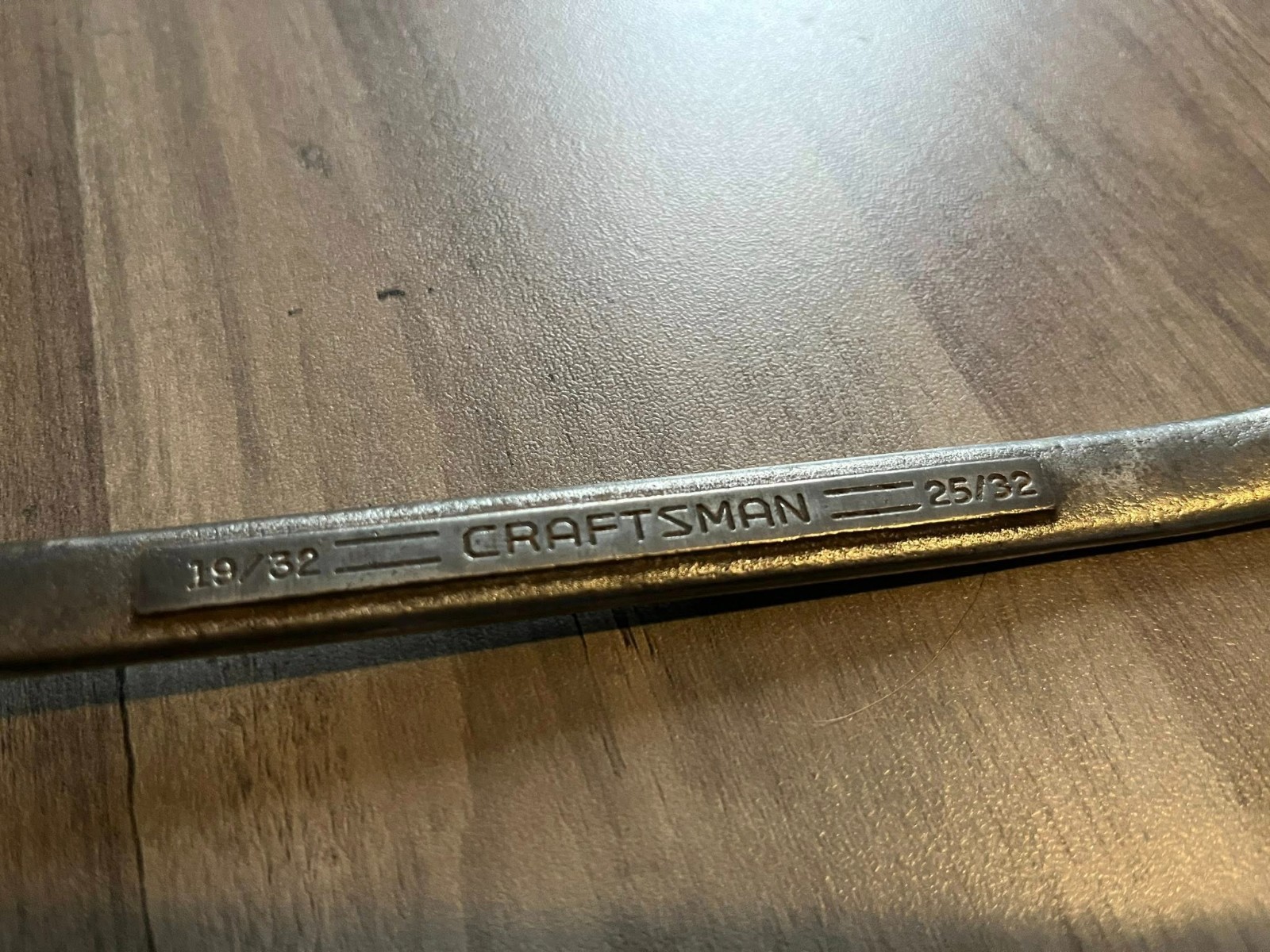 Vintage Craftsman Tools =V= 19/32″ x 25/32″ Box End Wrench, Made in USA