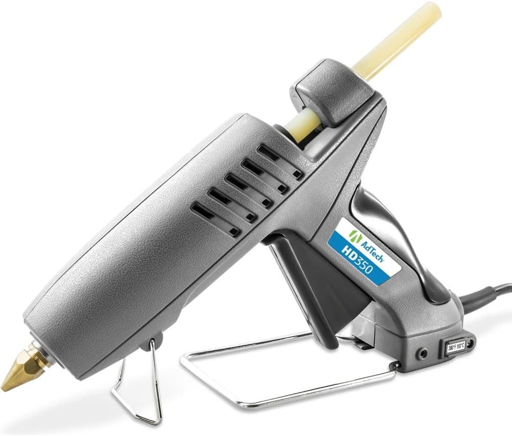 Adtech Industrial Strength Full Size High-Output Hot Melt Glue HD350, Grey