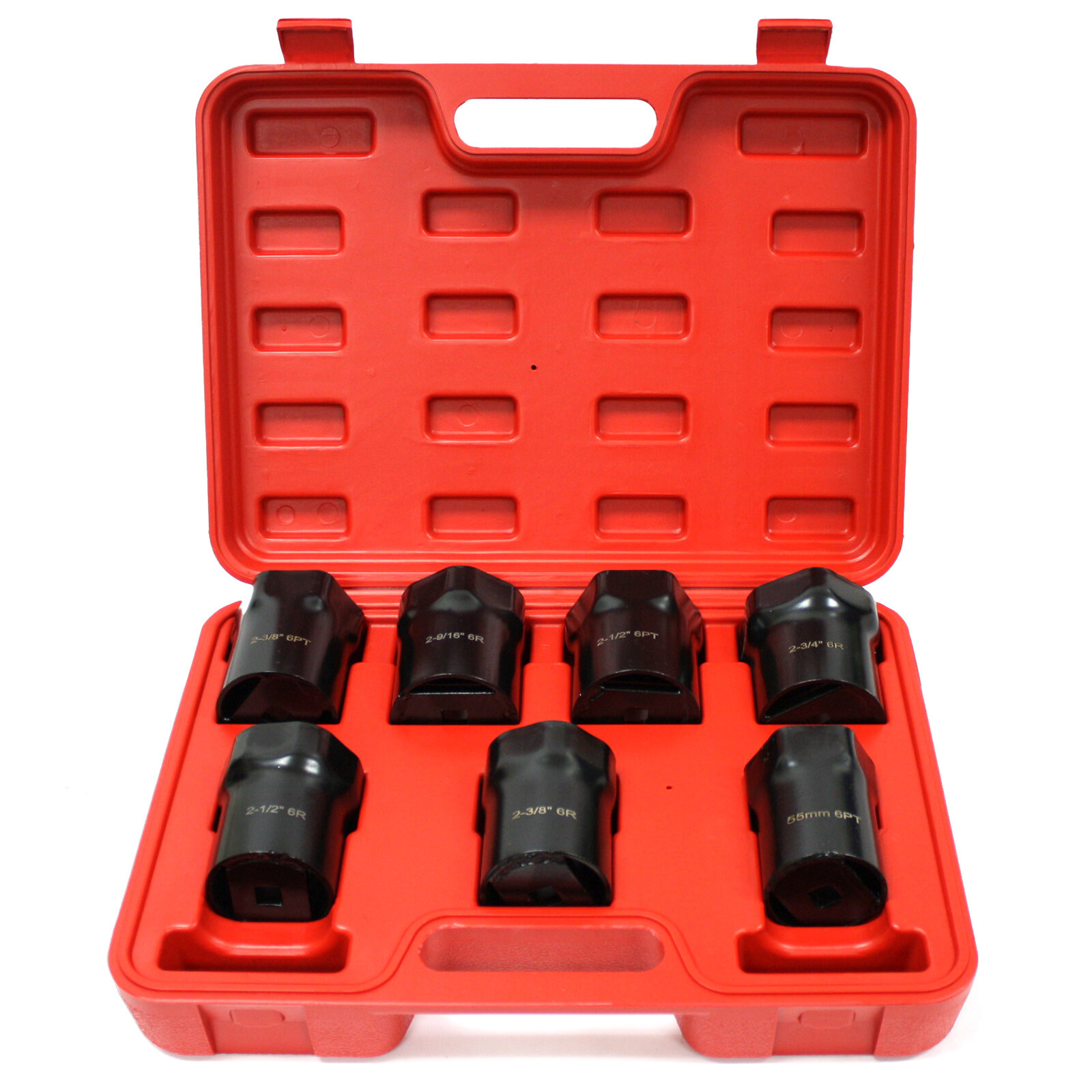 7pc Thin Wall Wheel Bearing Axle Lock Nut Socket Set Toyota FORD F150 F250 F350