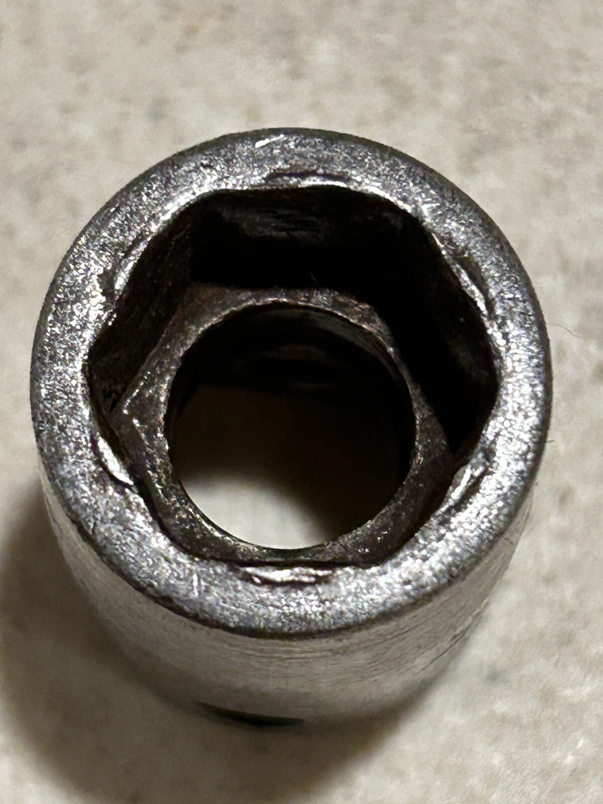 Vintage Snap On Snap-On Tools 9/16” 6 Point Impact Socket IM180 Made In USA