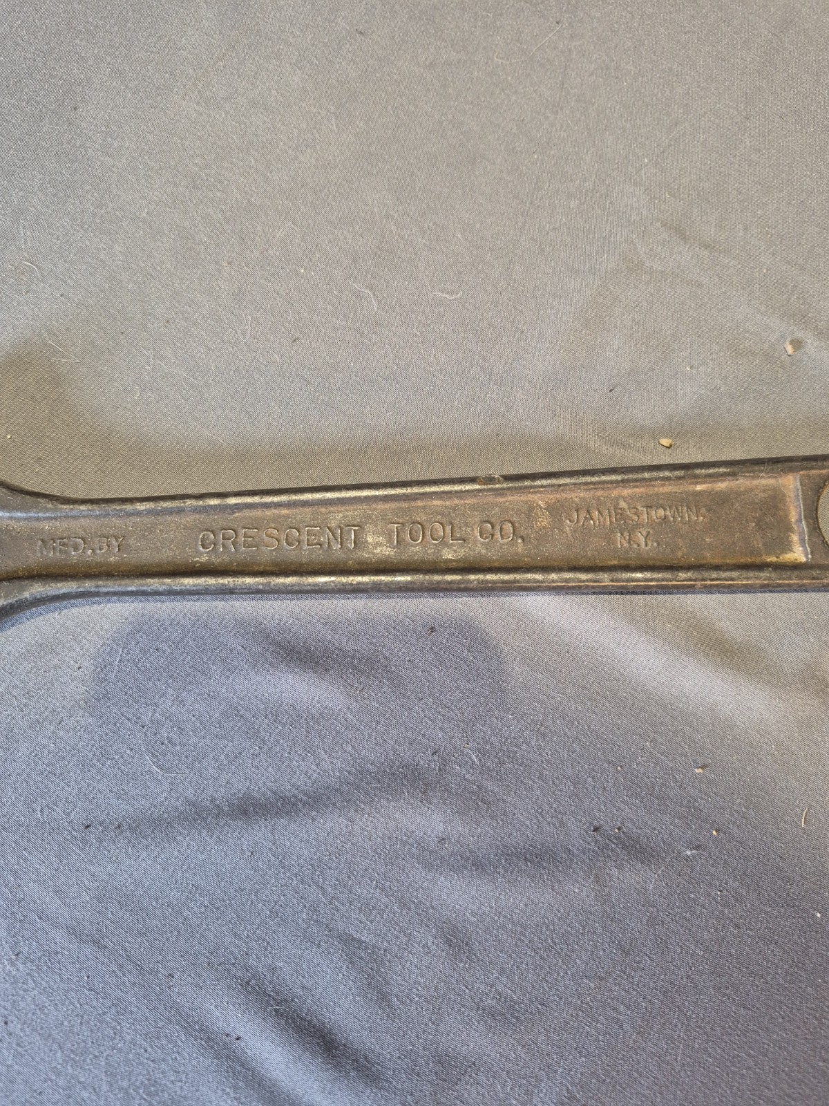 CRESCENT TOOL CO AT112 12 INCH ADJUSTABLE WRENCH MADE IN THE USA! JAMESTOWN, N.Y