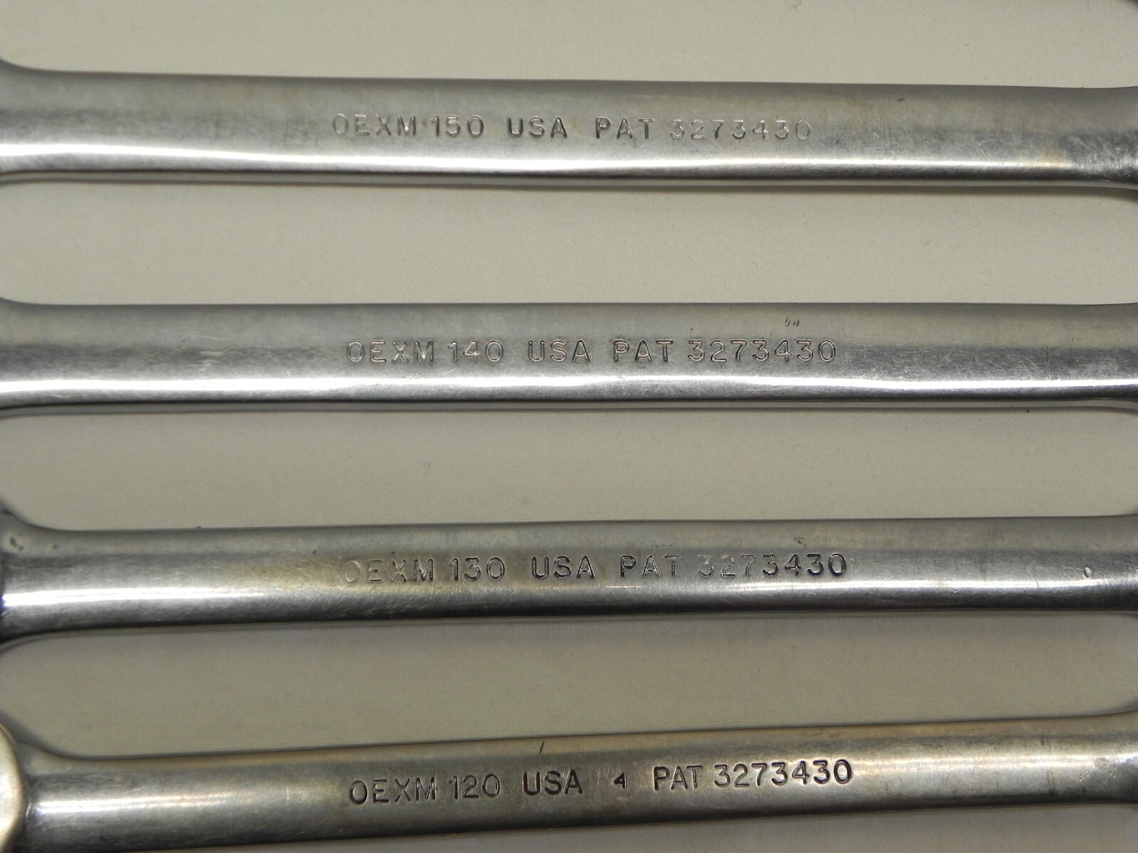Snap-On 9 Piece 12-Point Metric Flank Drive Combination Wrench Set (10mm-18mm)