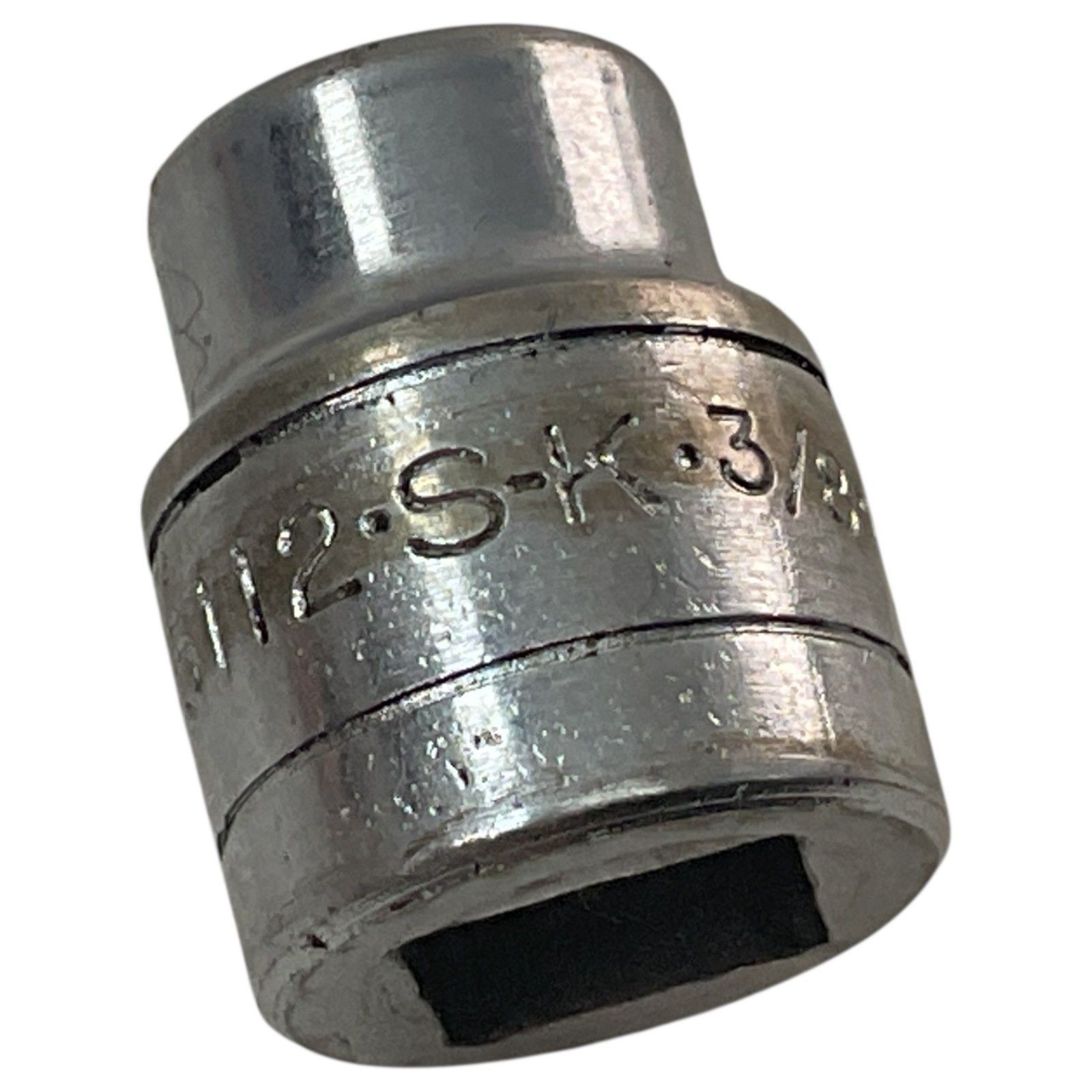 S-K Tools Standard Socket 45112 3/8″ Dr 3/8″ 6 Pt USA As Pictured Professional