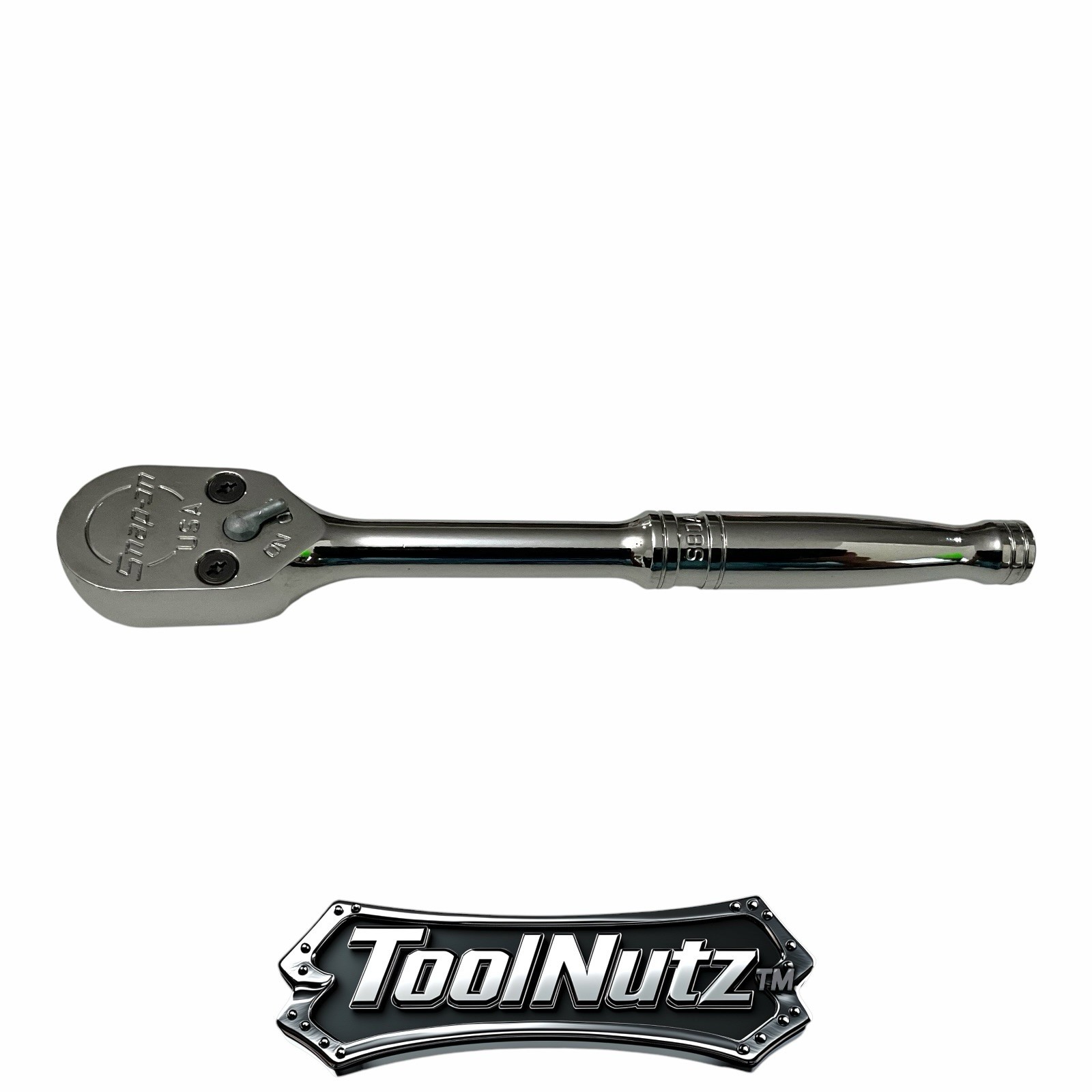 Snap-on Tools NEW S80A Durable 1/2″ Dr 80 Tooth Fine Gear Chrome Handle Ratchet